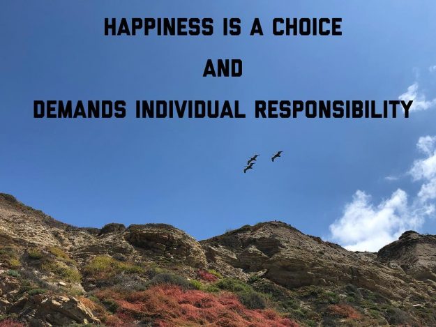 Happiness is a choice By Andrew Iraniha